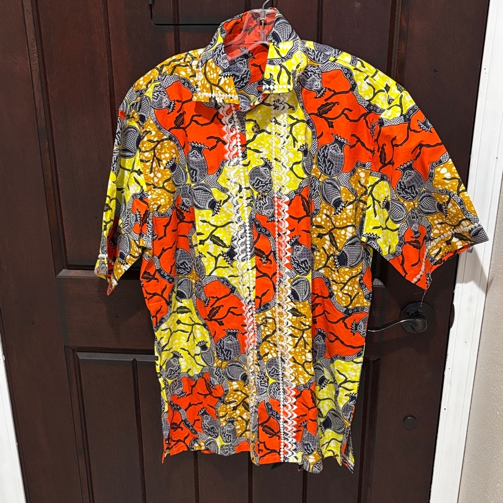 Vibrant Multicolor Men's Shirt